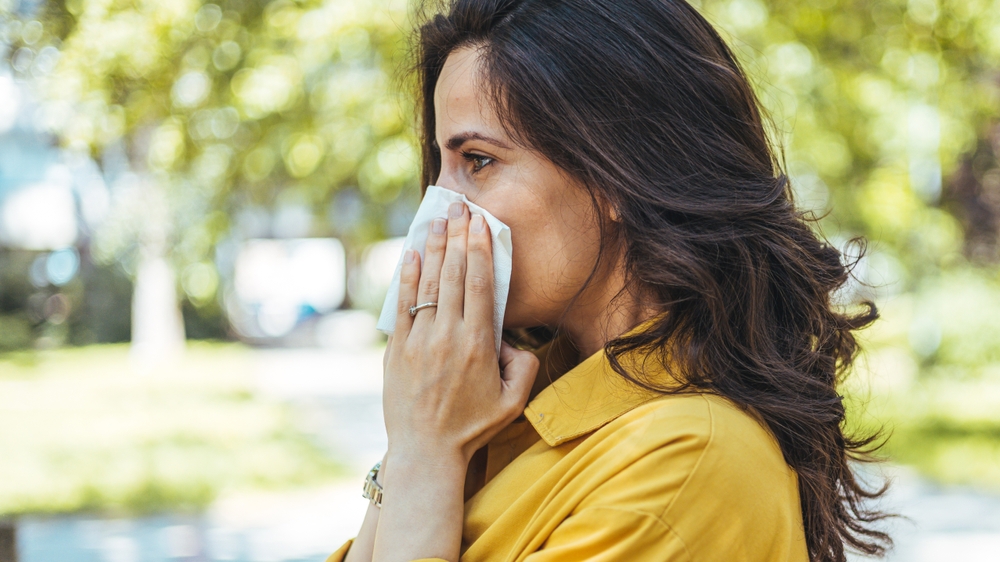 Allergie primaverili con sintomi da esposizione ai pollini