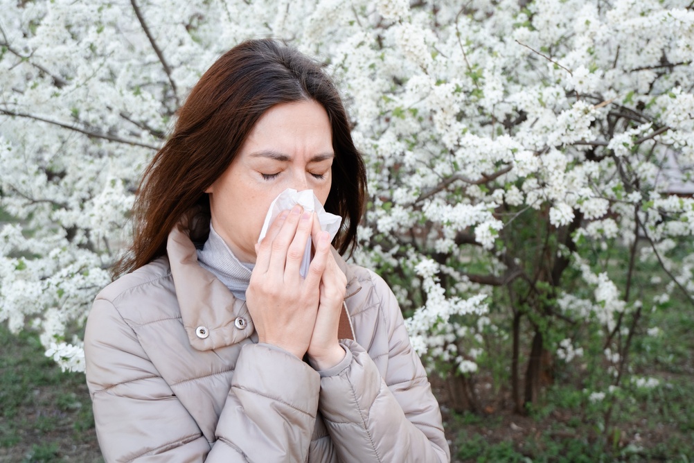 raffreddore allergico in primavera